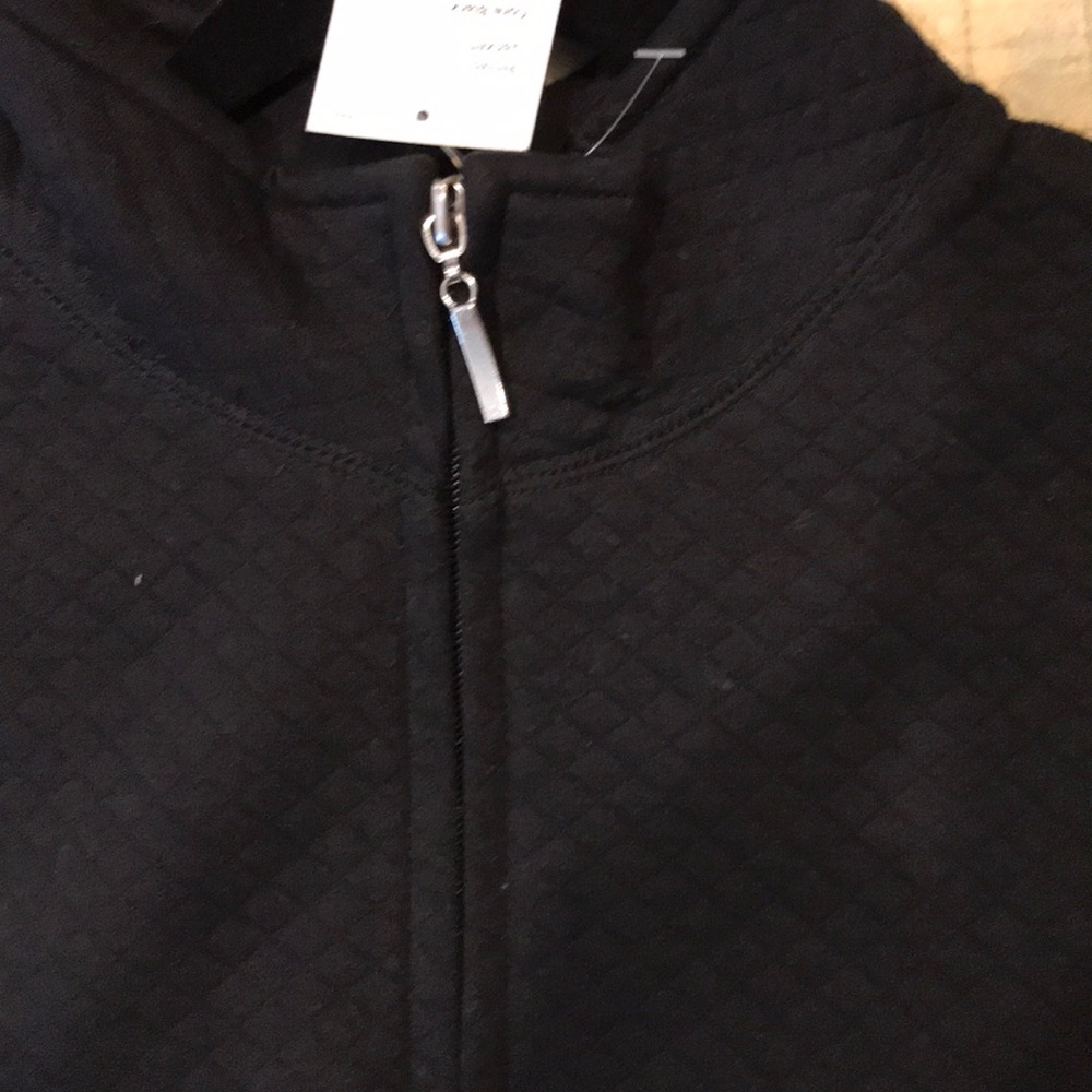 Black shirt like jacket with pockets